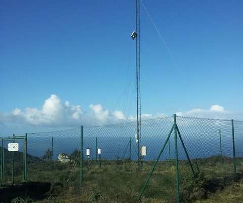 estación meteorolóxica de castro vicaludo en oia