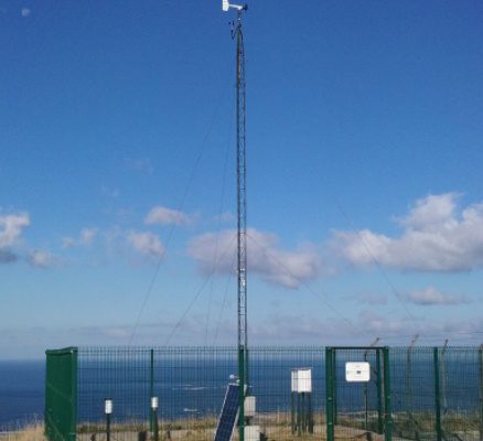 estación meteorolóxica de lira en carnota