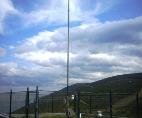 estación meteorolóxica de punta candieira en cedeira