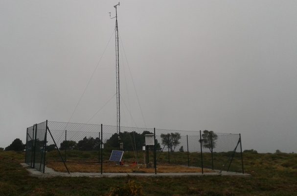 estación meteorolóxica da serra da faladoira en ortigueira