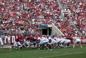 partido de football de universidad de alabama en tuscaloosa